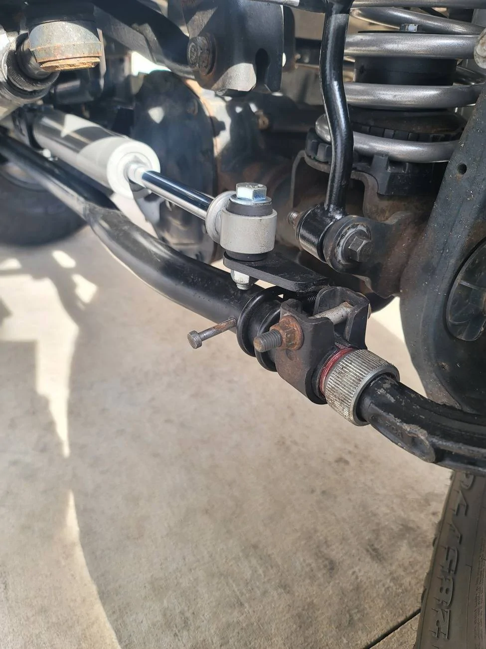 Jeep Wrangler JL 2018 JLU Tie Rod Pin? 20250203_112819