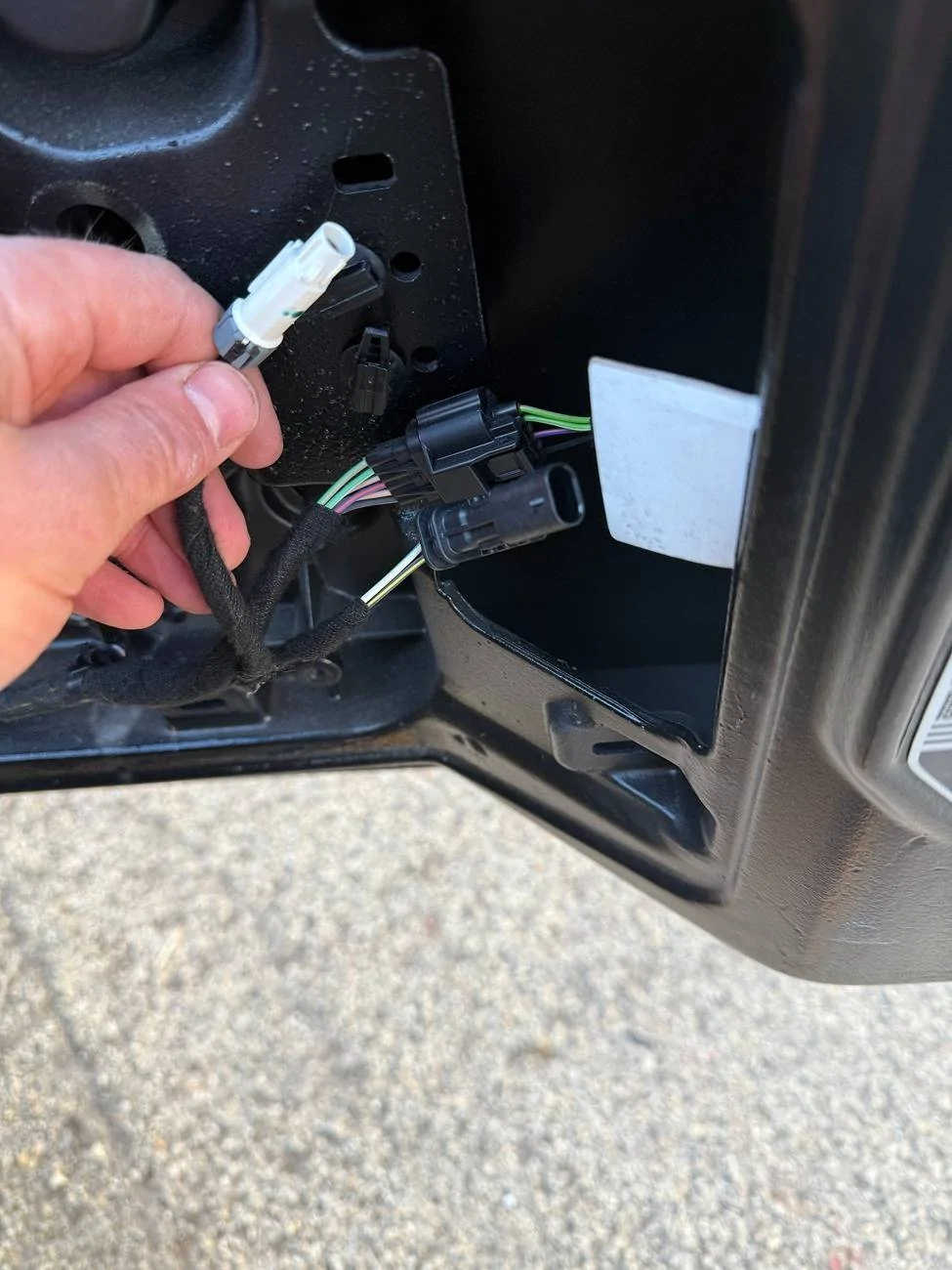 Jeep Wrangler JL Backup Camera Wire Damage Help IMG_0086