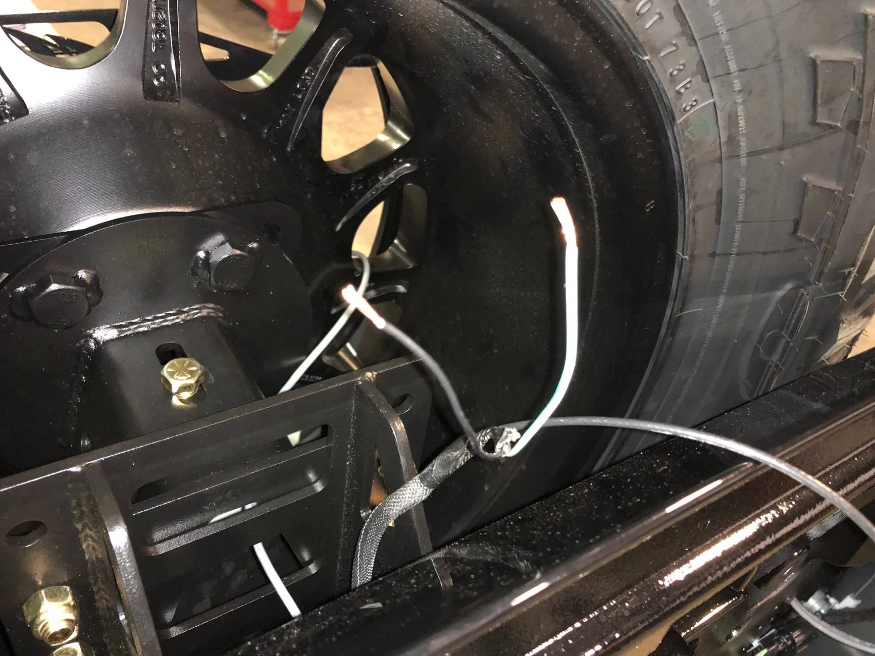Jeep Wrangler JL Backup Camera Wire Damage Help IMG_1317