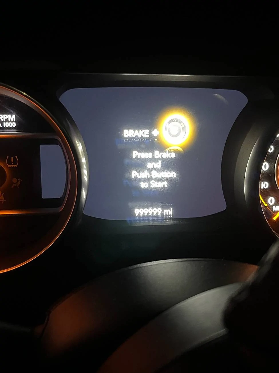 Jeep Wrangler JL Missing Odometer and clutch message IMG_1765