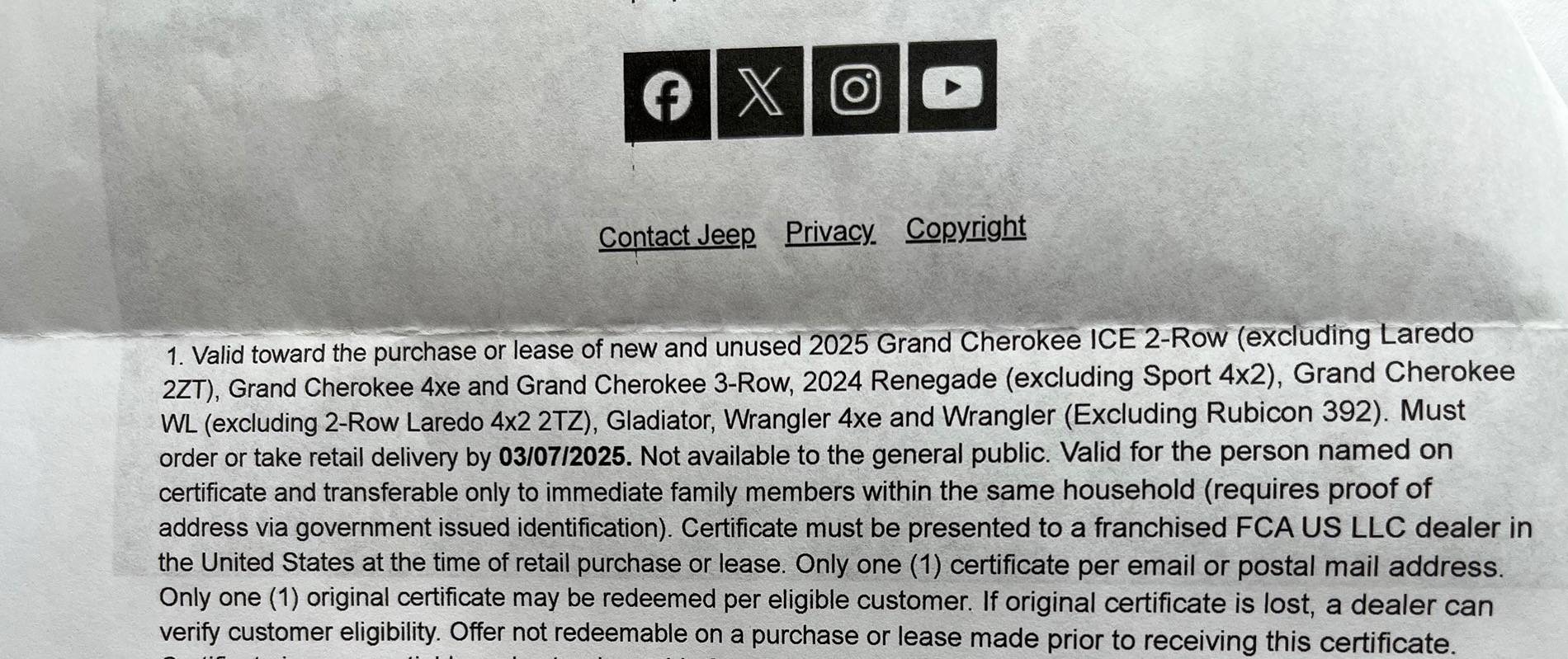 Jeep Wrangler JL $1000 Jeep Website Coupon IMG_6087