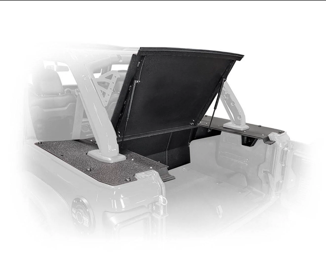 Jeep Wrangler JL JL DV8 Trunk Security Cover 3