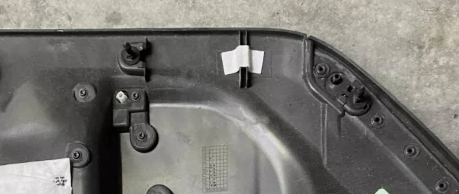 Jeep Wrangler JL Door Panel Clips / Fixed Long Black 1740101903304-71