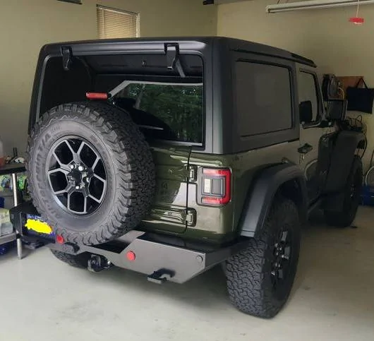 Jeep Wrangler JL Rear Bumper Options Rear Bumper 1
