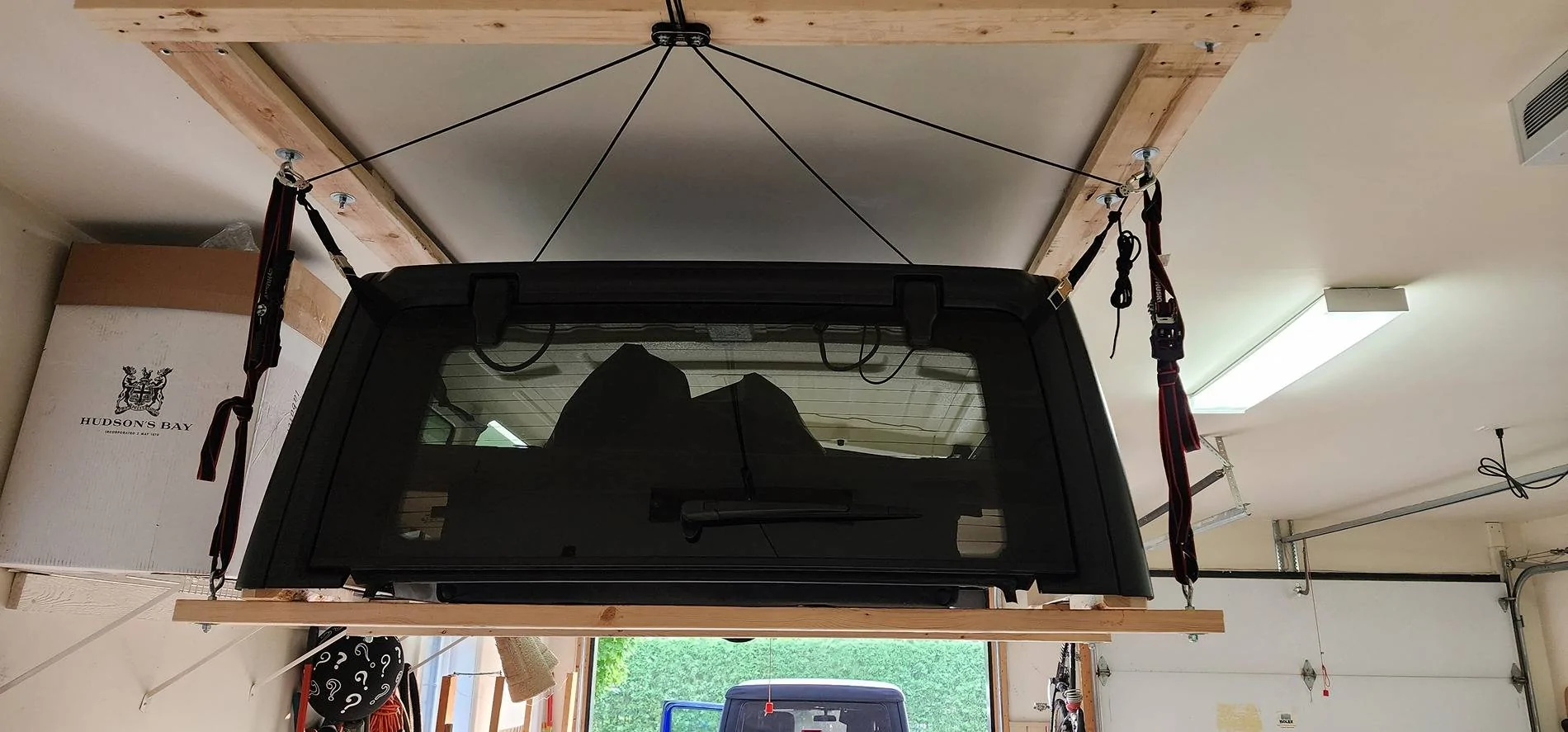 Jeep Wrangler JL Switching between soft top to hard top question 20230704_061306