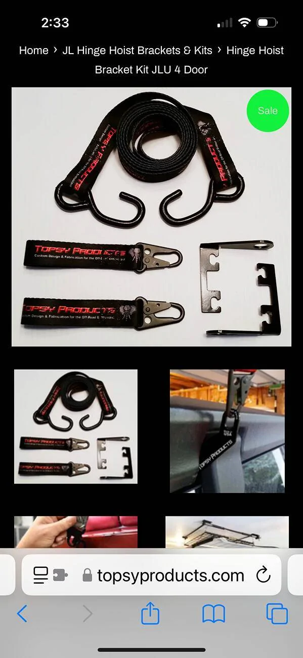 Jeep Wrangler JL Garage Smart Hard top Lifter IMG_2894
