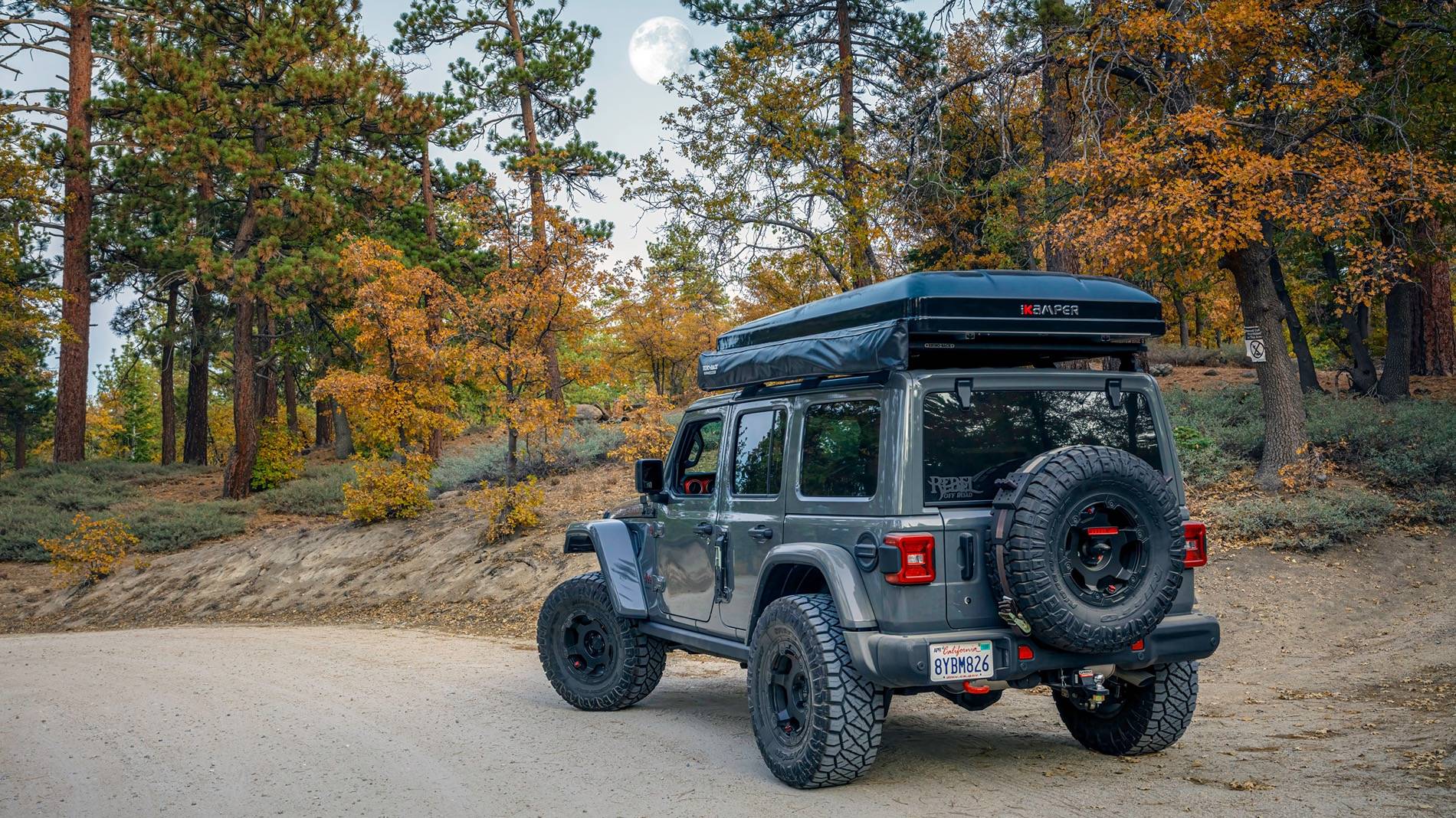 Jeep Wrangler JL JLU - 1 Week in Yosemite JEEP-18