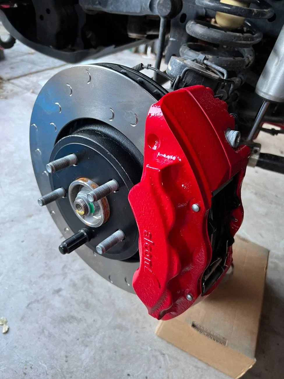 Jeep Wrangler JL Big Brake Kit for 392 IMG_4219