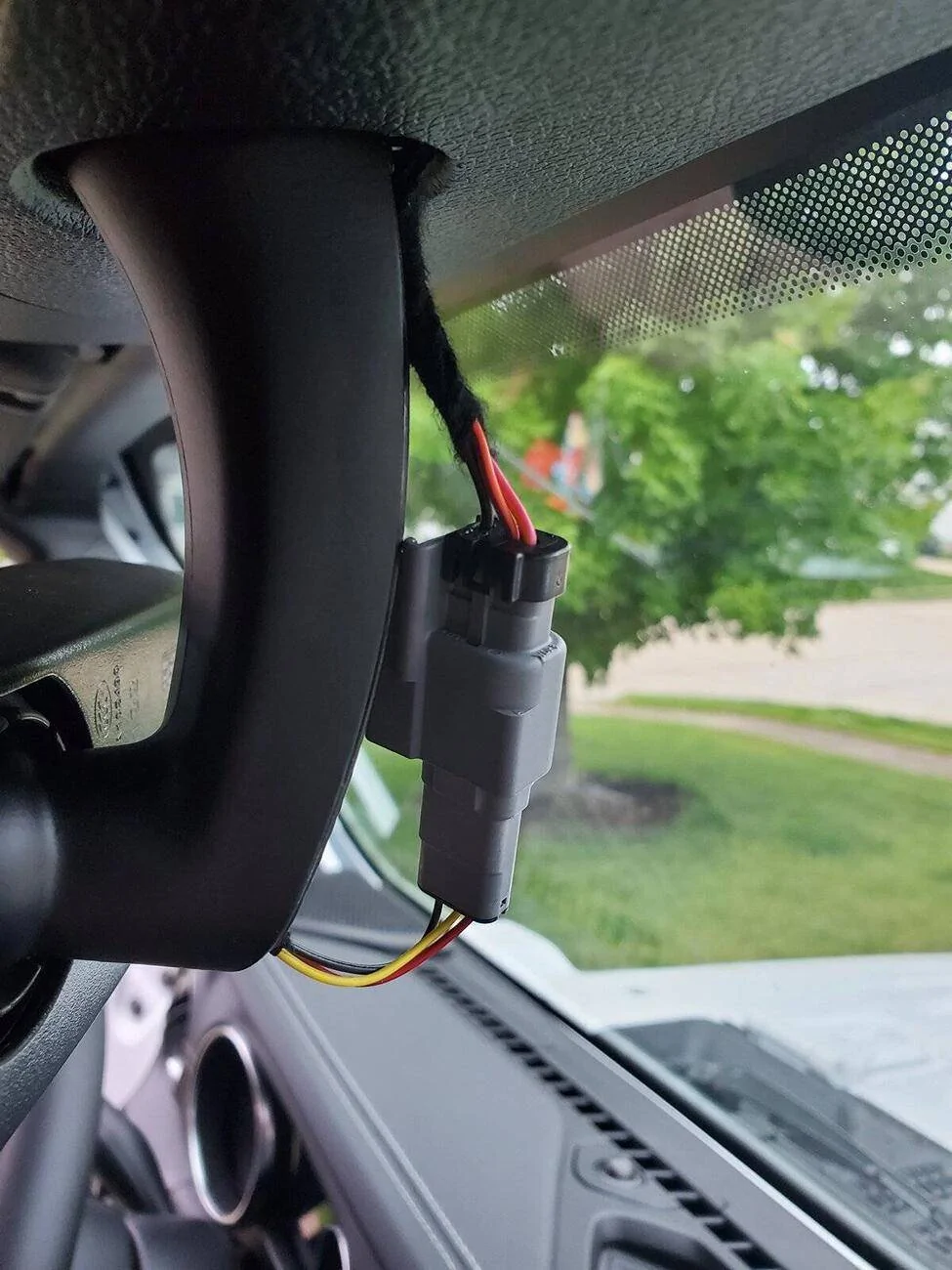 Jeep Wrangler JL Hard wire radar detector 1740940714044-xo