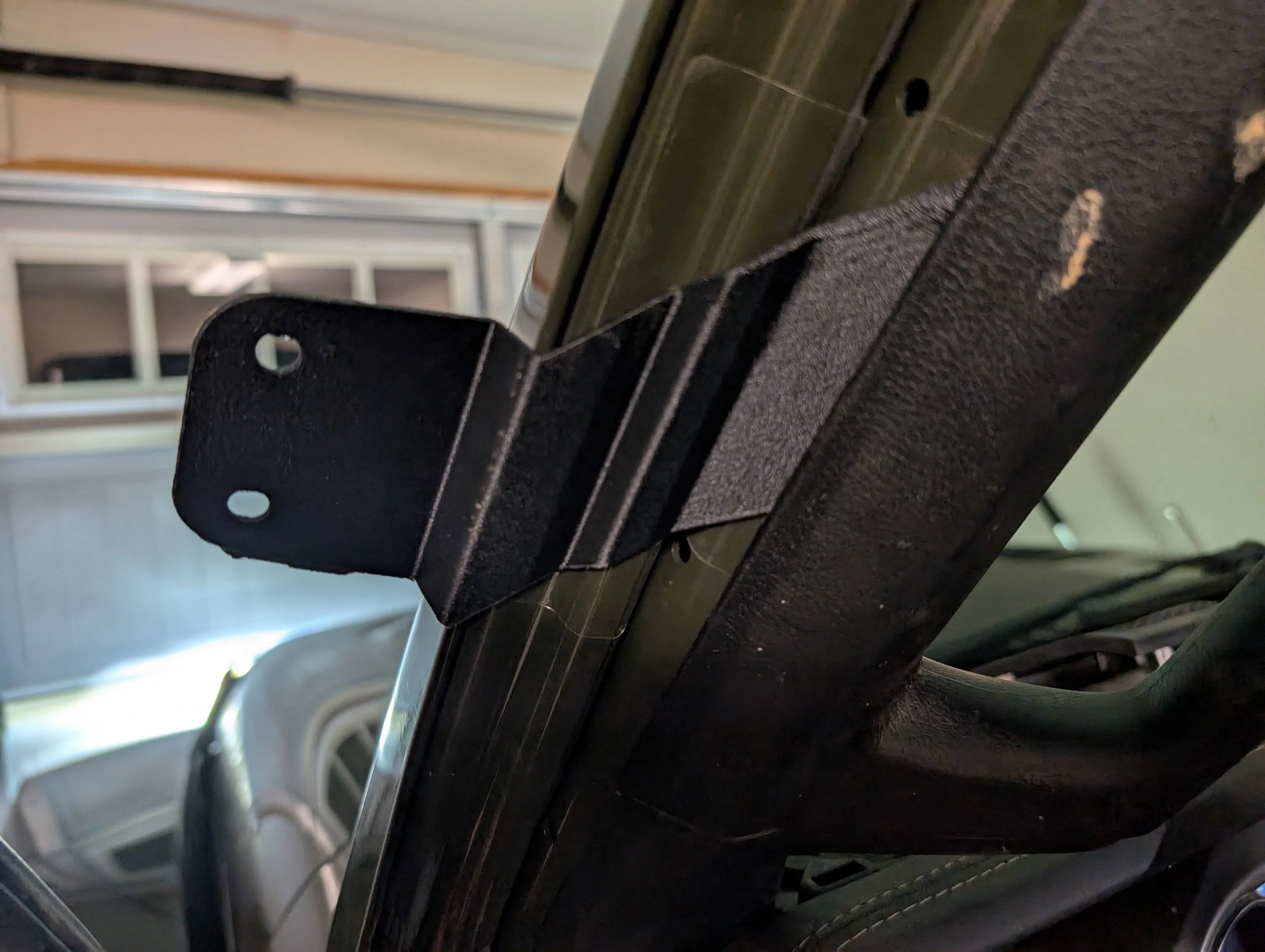Jeep Wrangler JL AEV Snorkel Custom A-Pillar Bracket PXL_20250207_235302000