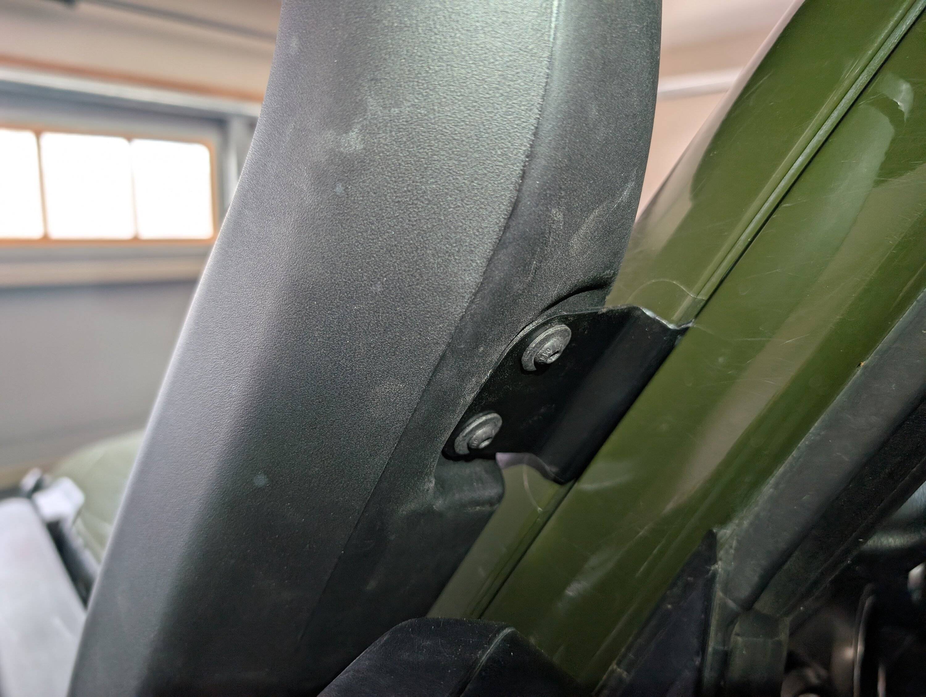 Jeep Wrangler JL AEV Snorkel Custom A-Pillar Bracket PXL_20250304_164442047