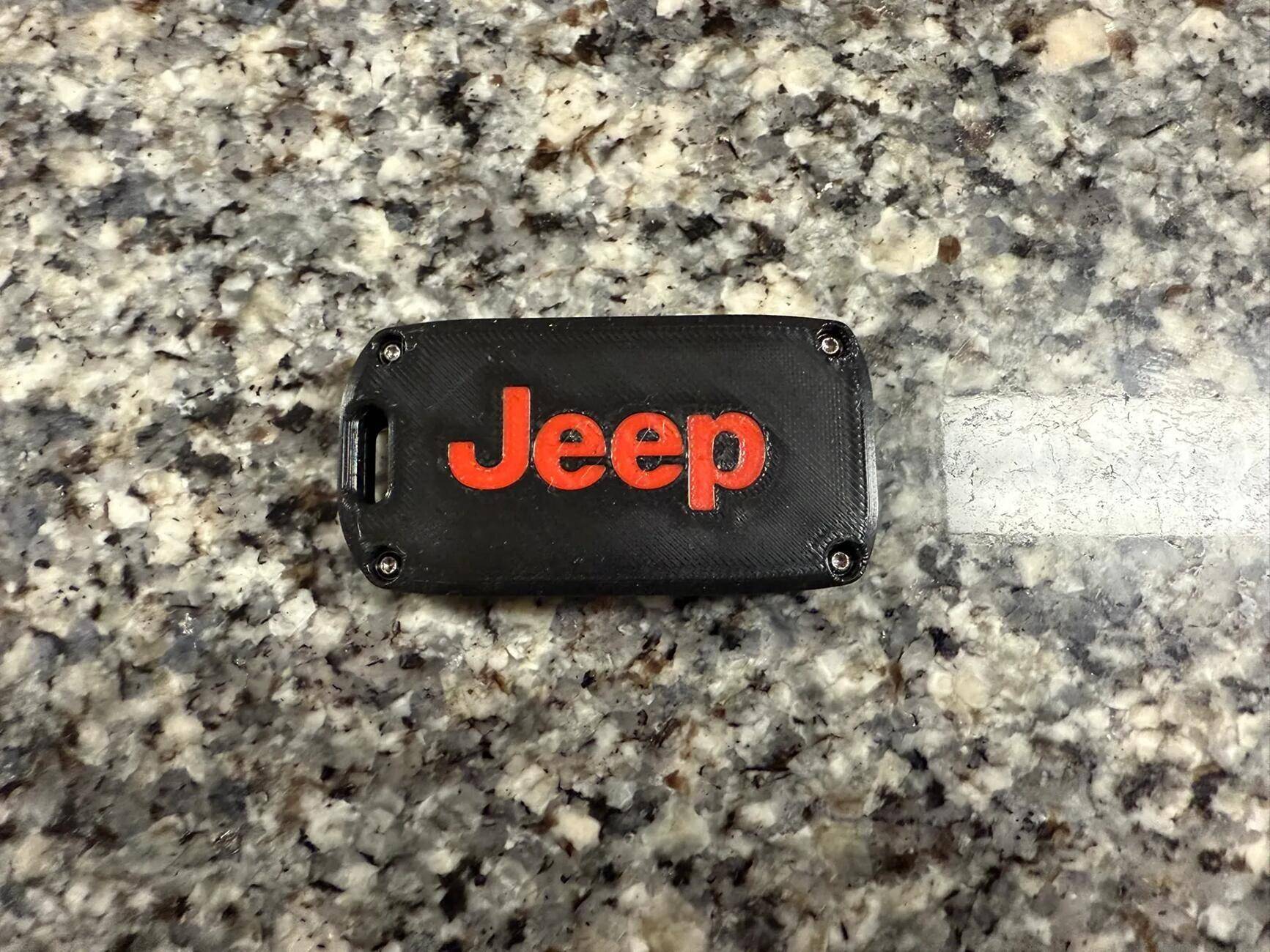 Jeep Wrangler JL 3D Printed Keyfob 1741123998926-2d