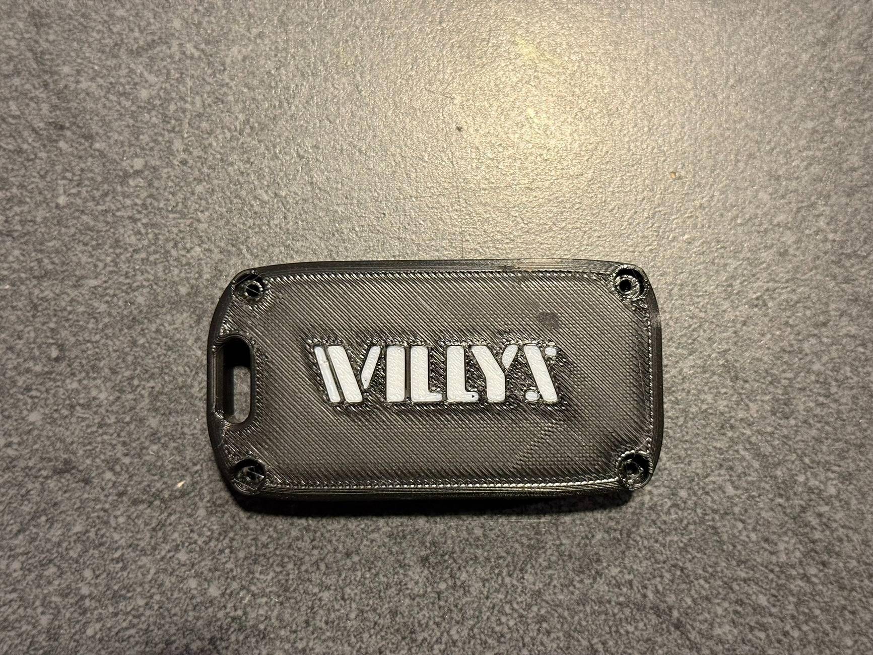 Jeep Wrangler JL 3D Printed Keyfob 1741124075957-q