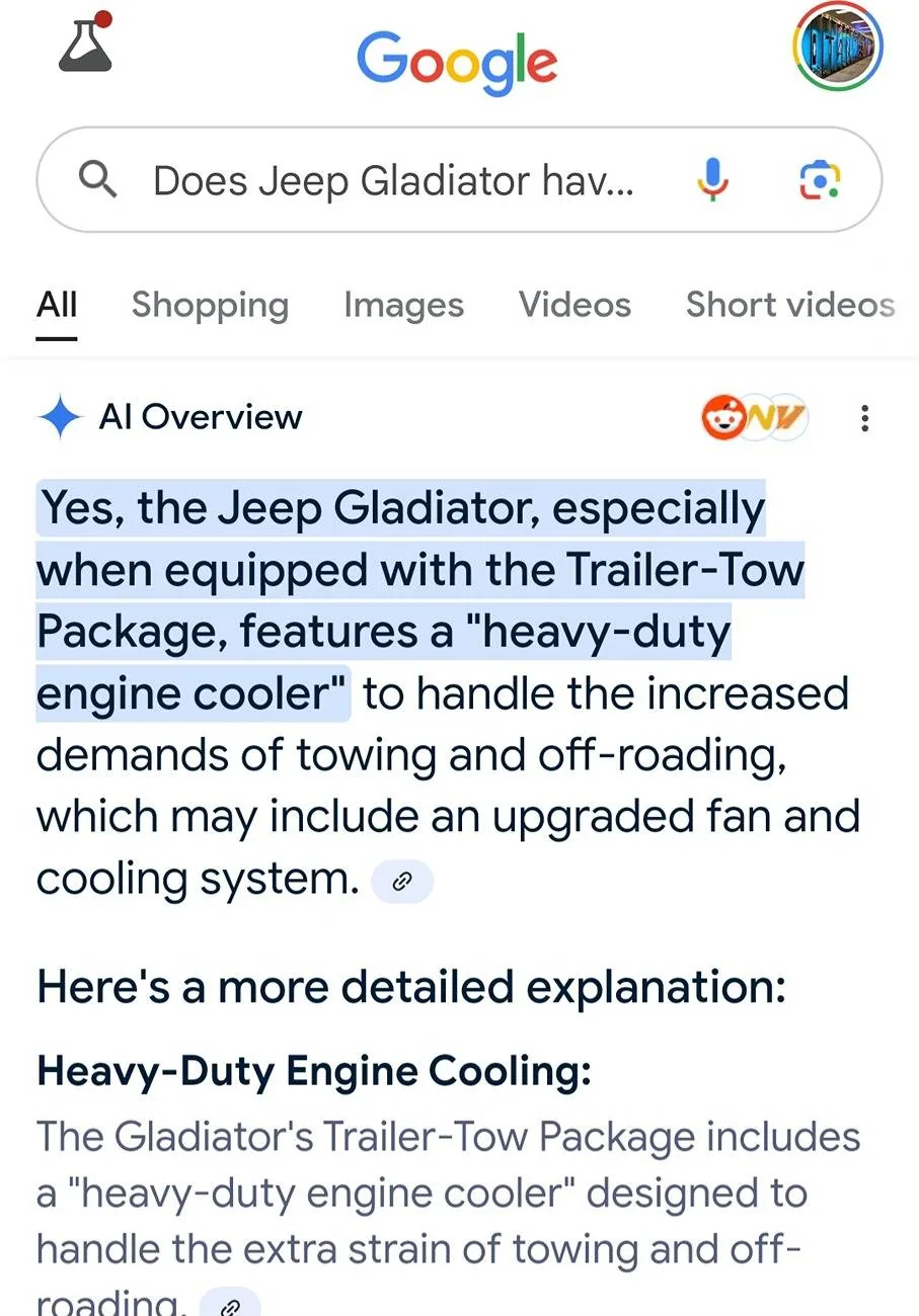 Jeep Wrangler JL How does JL 3.6L oil cooler work? Screenshot_20250306_132326_Googl