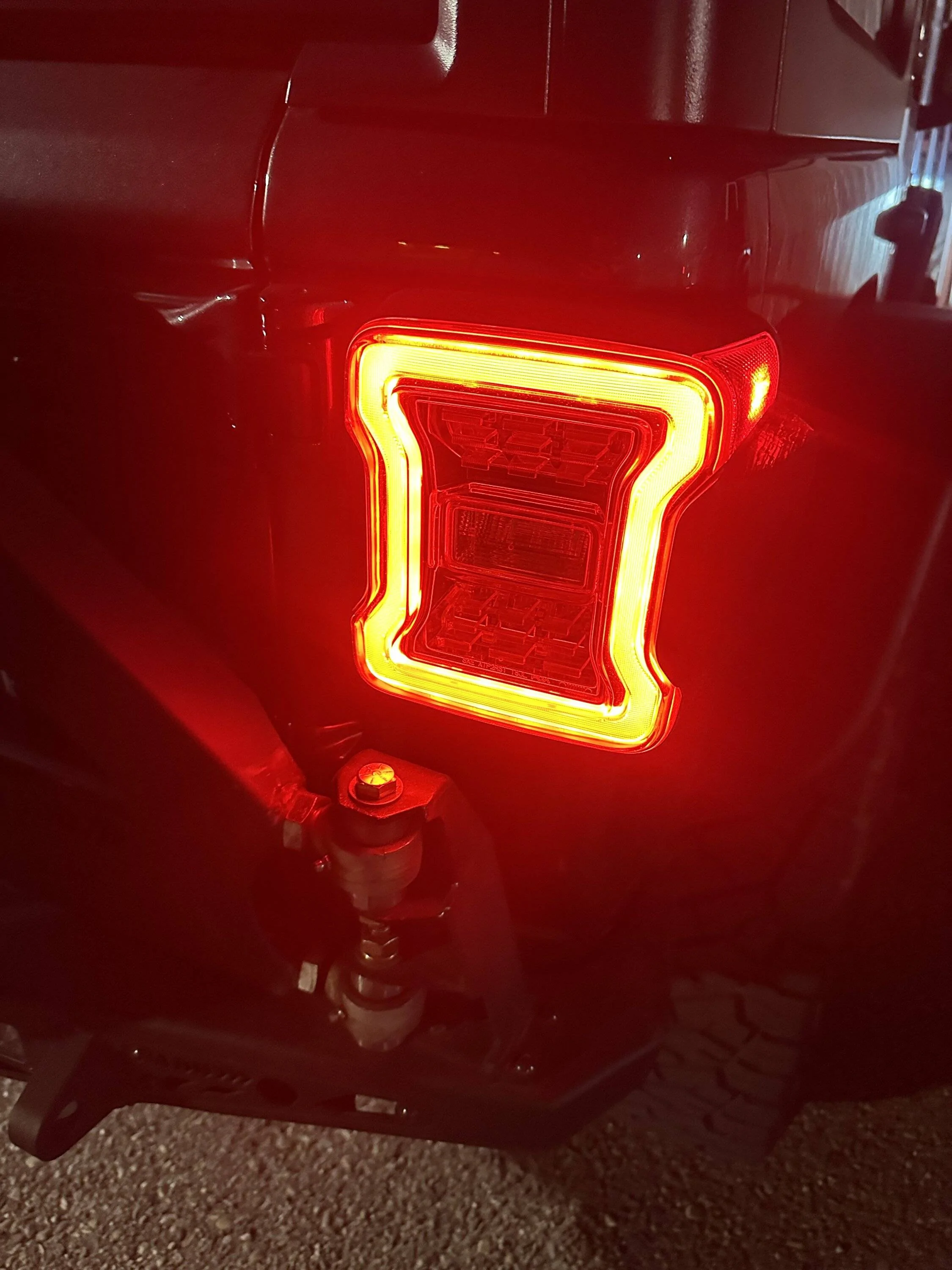 Jeep Wrangler JL Mopar 2023 LED rear Tail lights IMG_0674