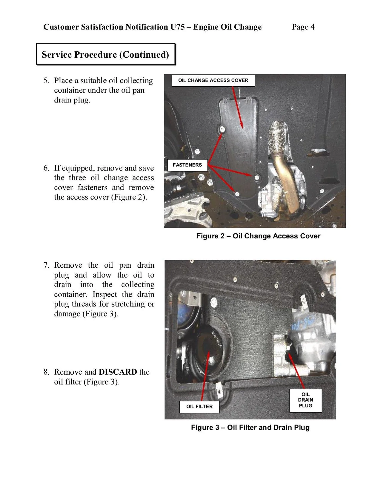 Jeep Wrangler JL Customer Satisfaction Notification U75: Engine Oil Change - Engine Knock JL_CSN_U75-4