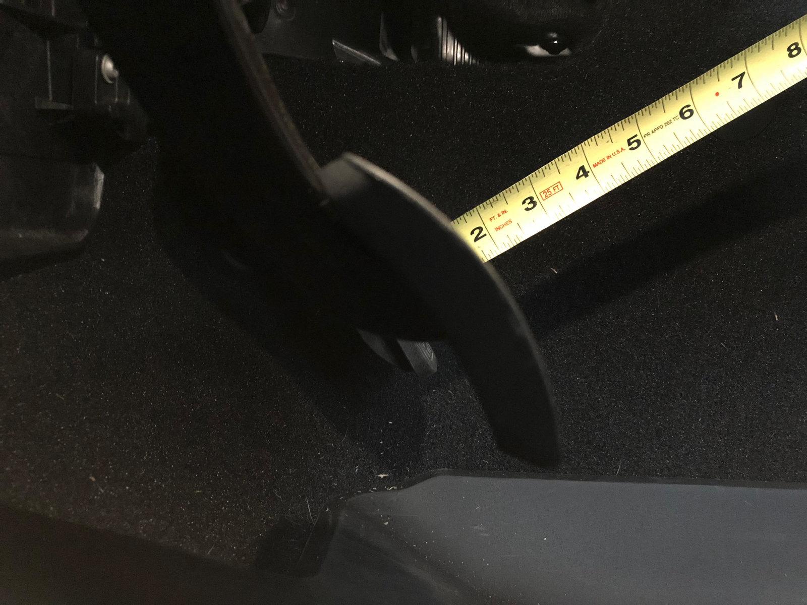 Jeep Wrangler JL Brake Pedal Height BreakPedalHeight