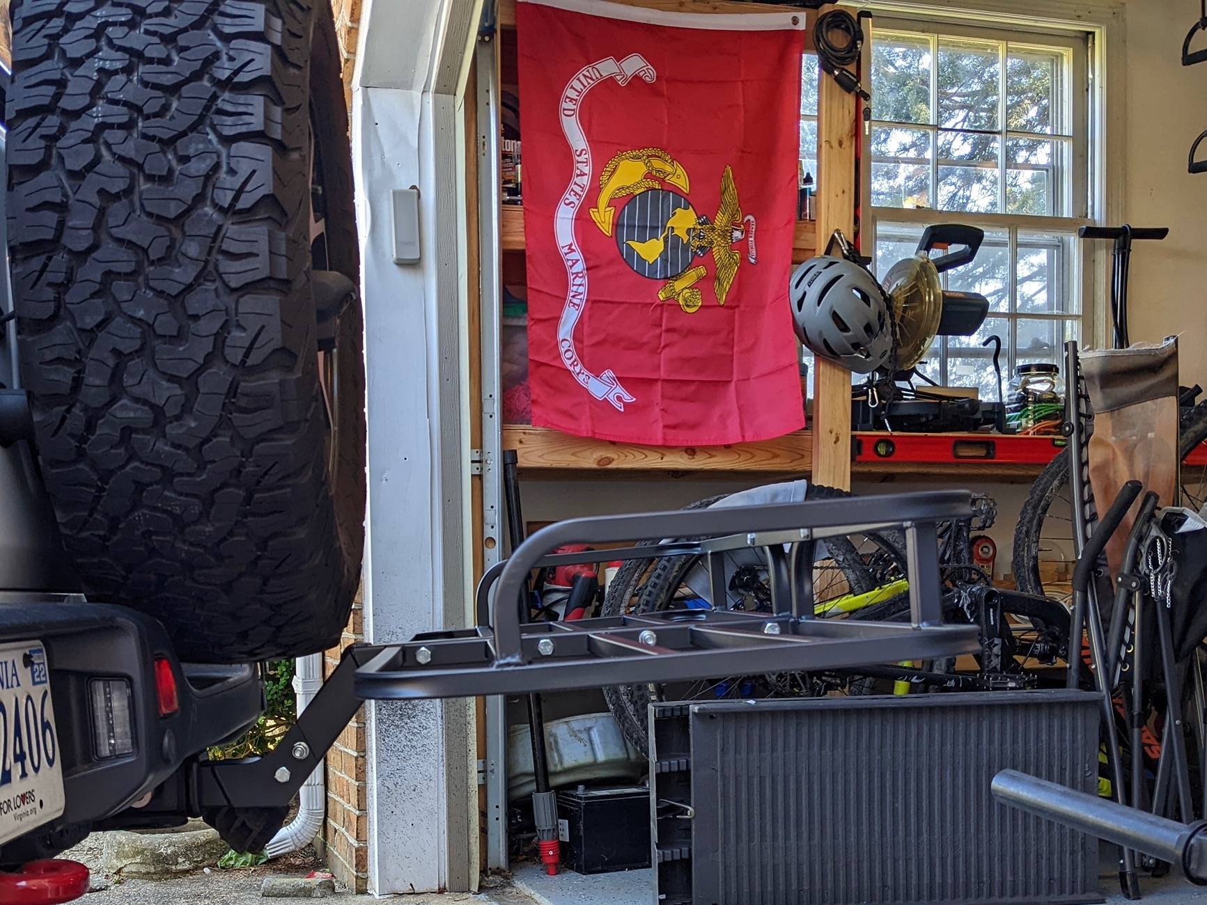 Jeep Wrangler JL Cargo Carrier Riser question. PXL_20220509_194346263.MP