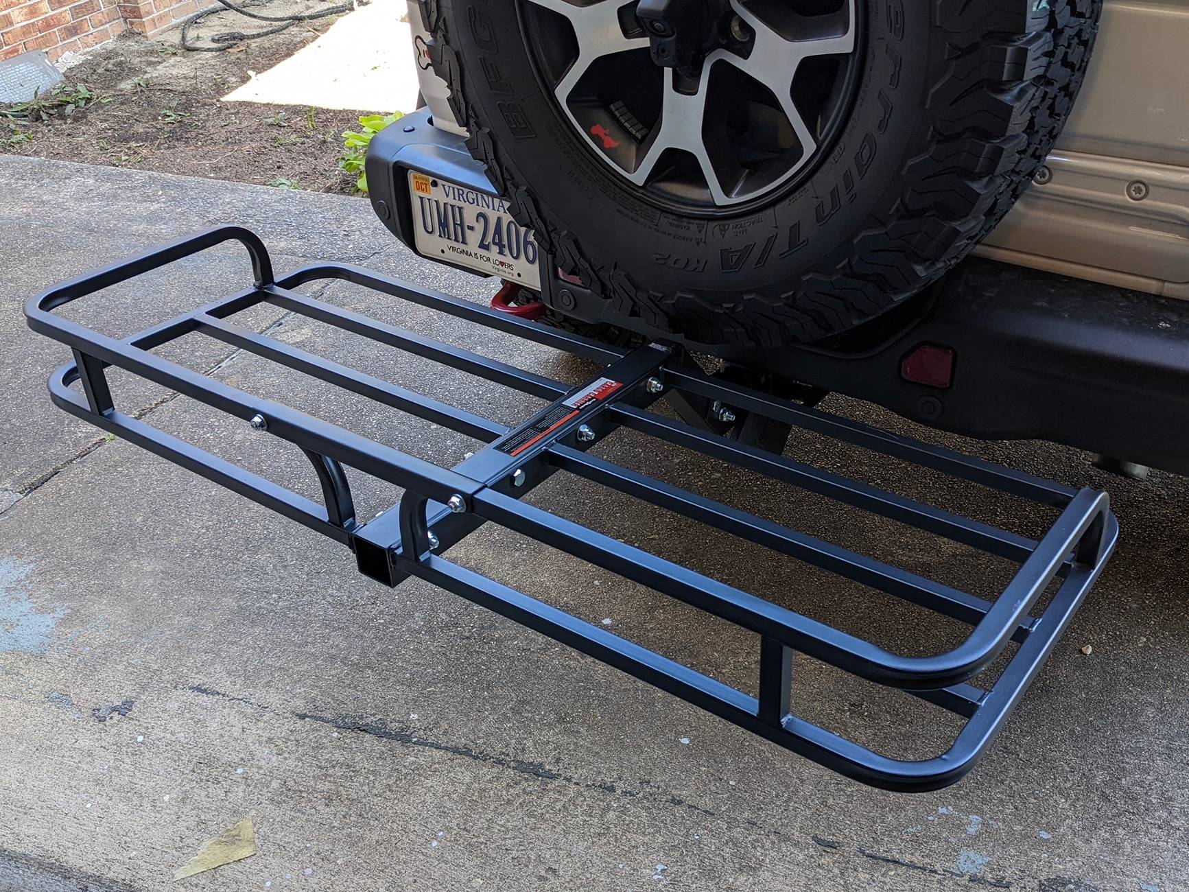 Jeep Wrangler JL Cargo Carrier Riser question. PXL_20220509_194335279.MP