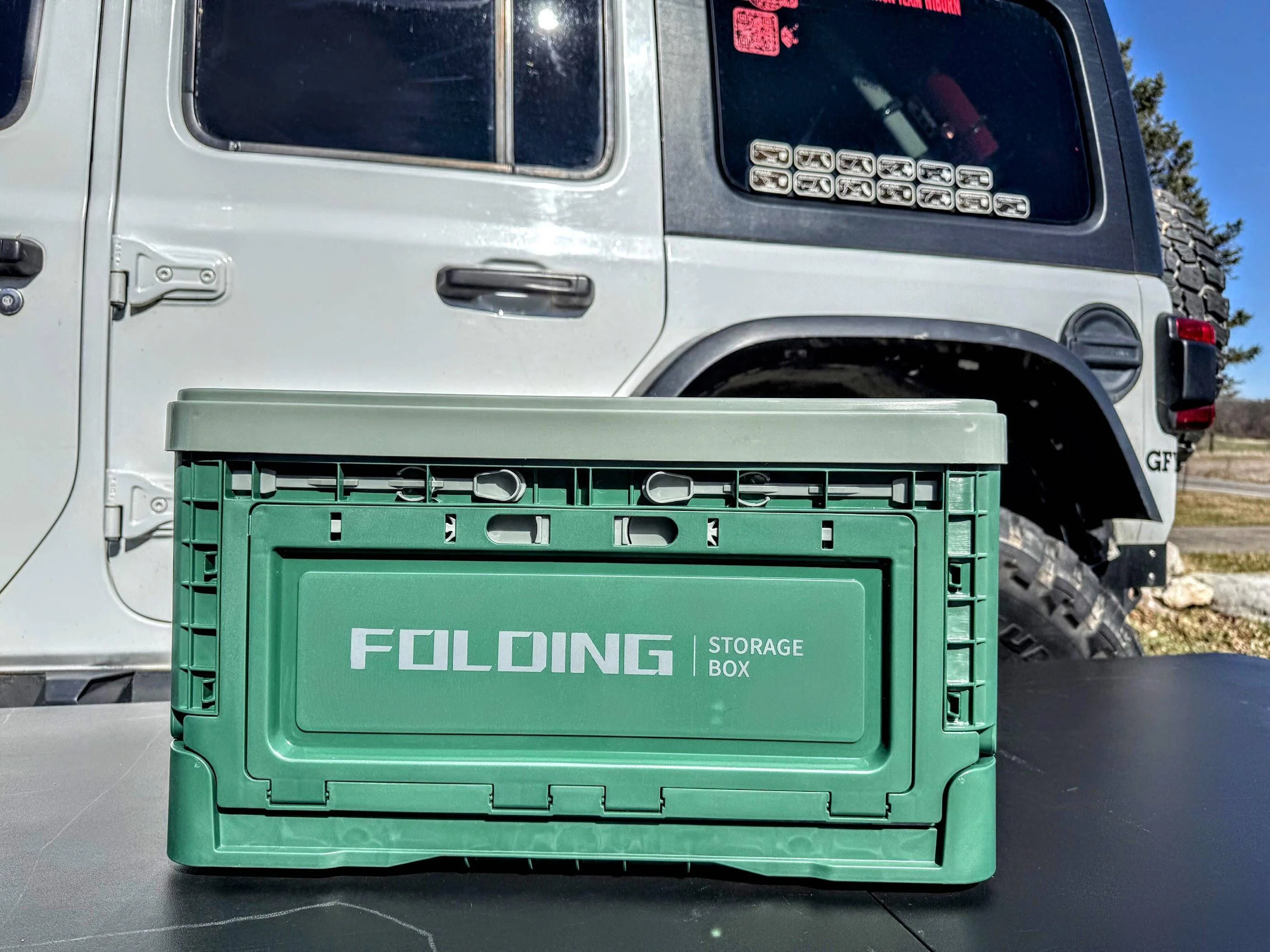 Jeep Wrangler JL 3W Auto Accessories Collapsible Storage Box. 1742296457962-wq