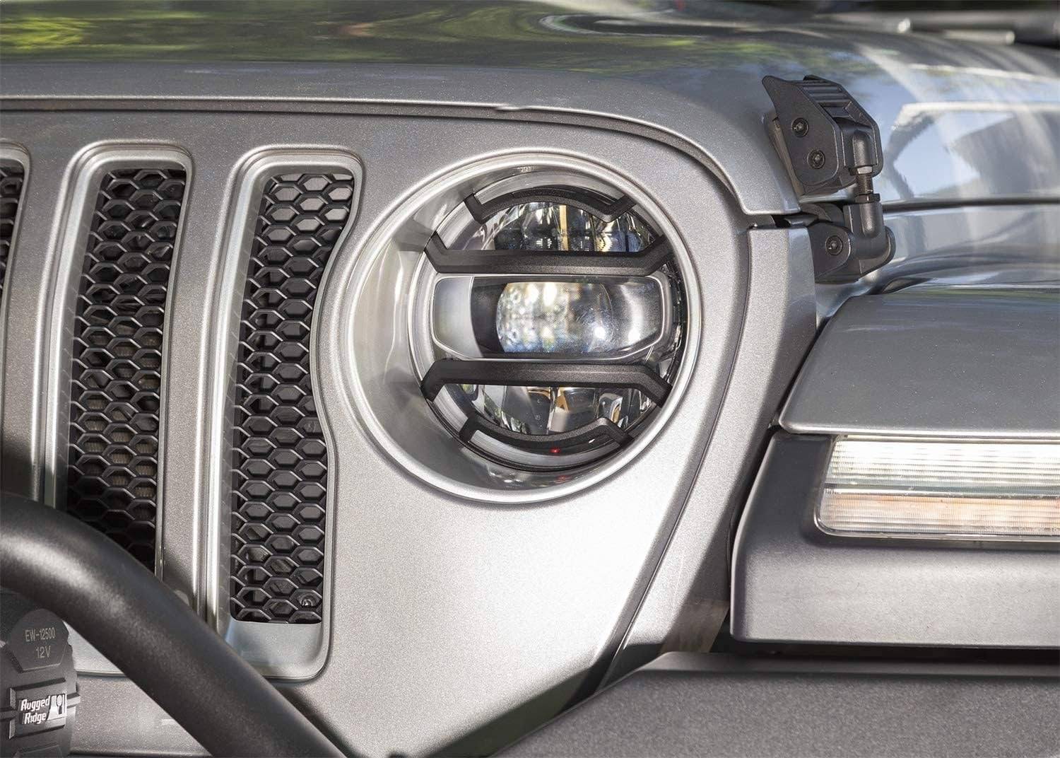 Jeep Wrangler JL Rugged Ridge Headlight Guards Image 7