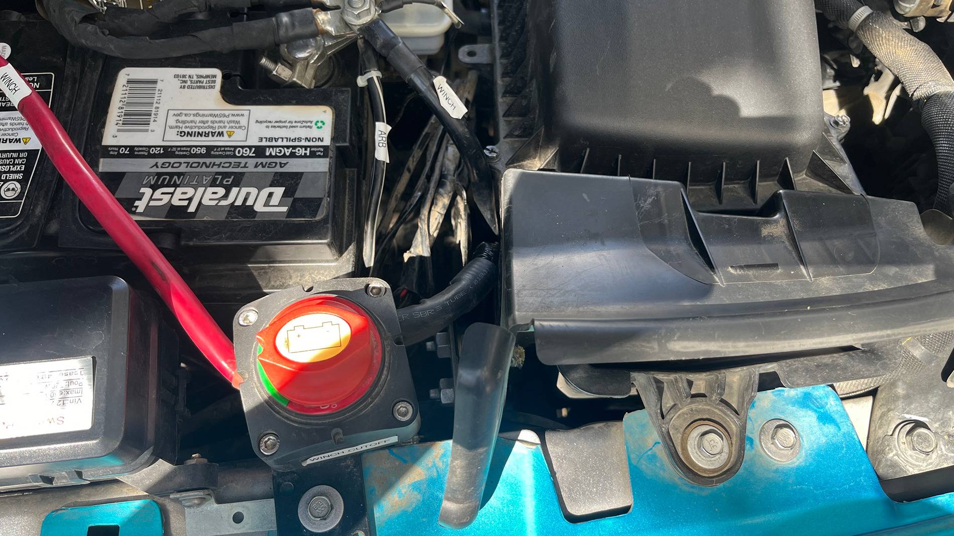Jeep Wrangler JL Shielded cable replacement - *Badlands Winch* IMG_4825
