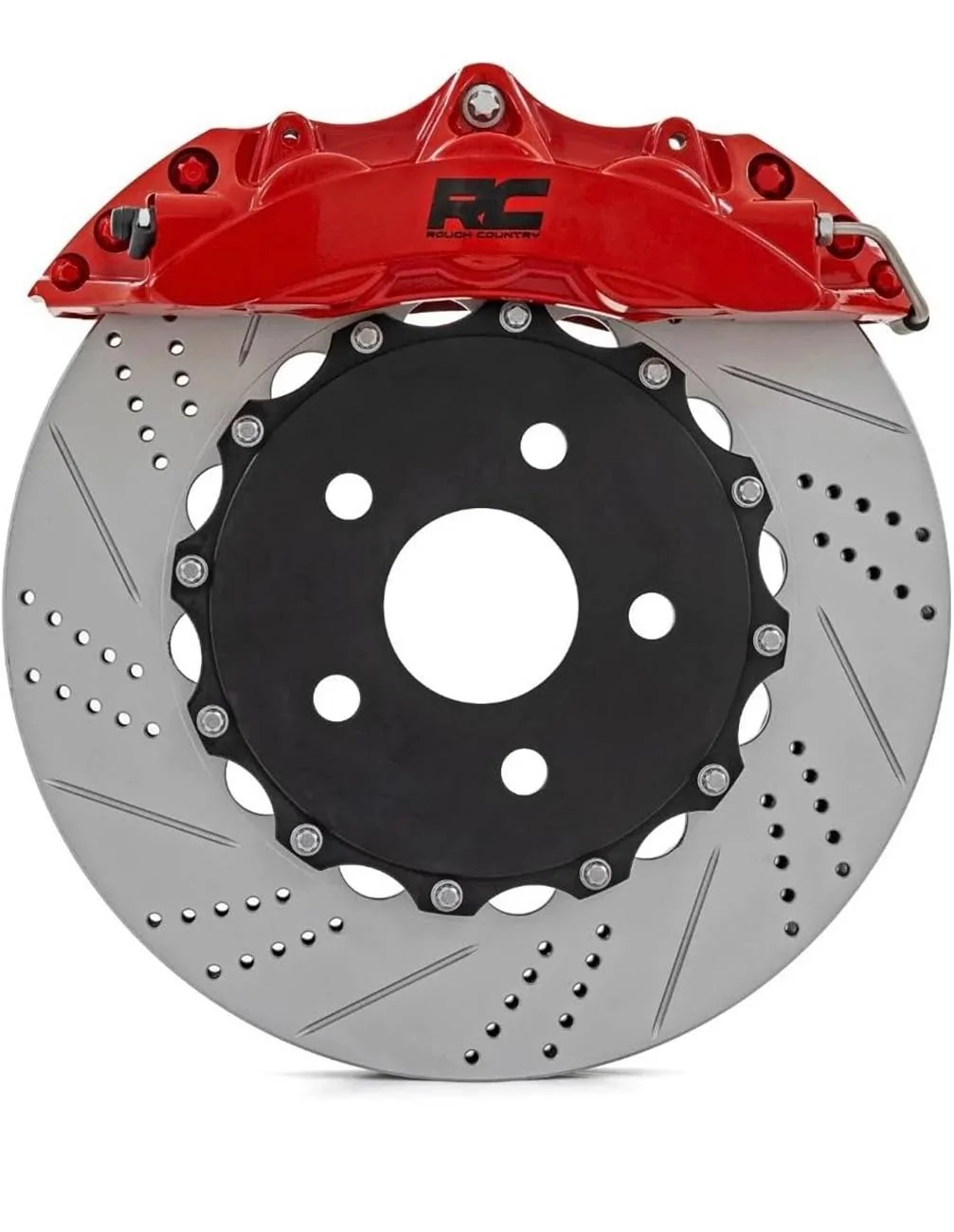 Jeep Wrangler JL Rough Country 6 Piston Front performance brake kit IMG_2809