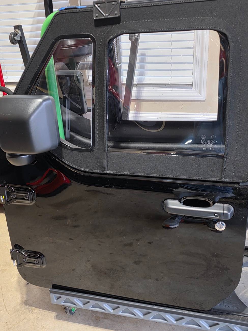 Jeep Wrangler JL MOPAR Half Doors - Black, JLU, $2750 20250321_182818