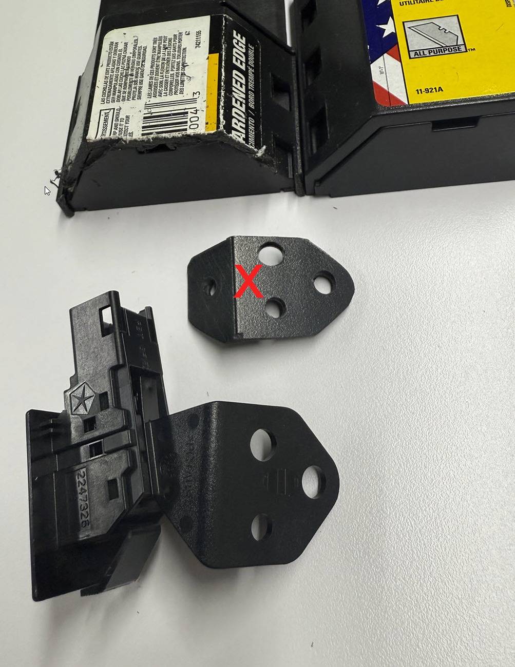 Jeep Wrangler JL Brand New Floor Interior Lights JLU Braket
