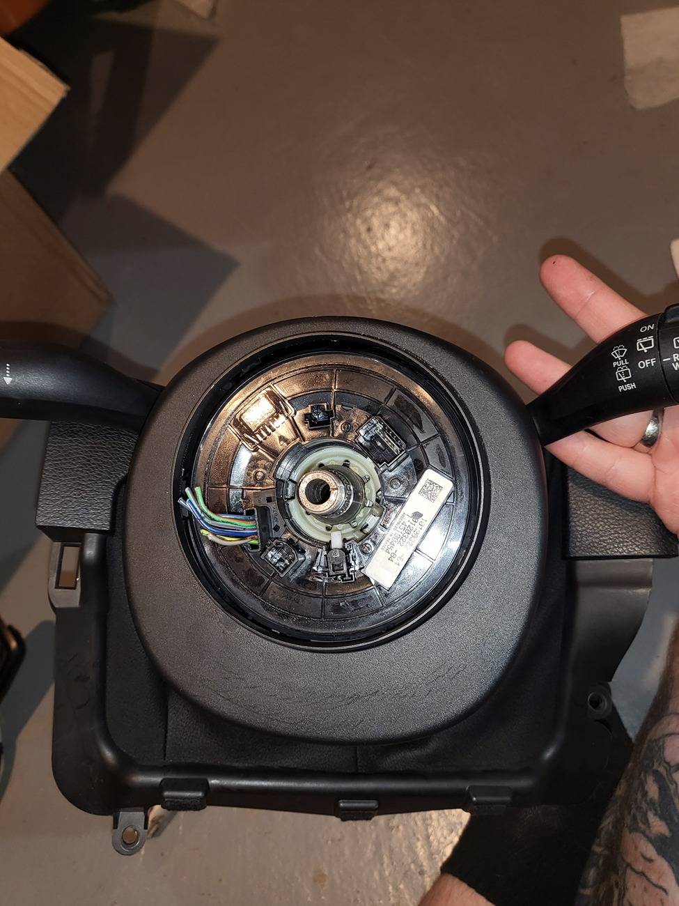 Jeep Wrangler JL Heated Steering Wheel - It can be done. 20250326_113732