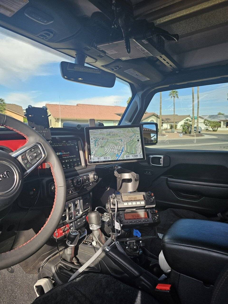 Jeep Wrangler JL Midland MXT 575 install in 2024 model 20250323_084522