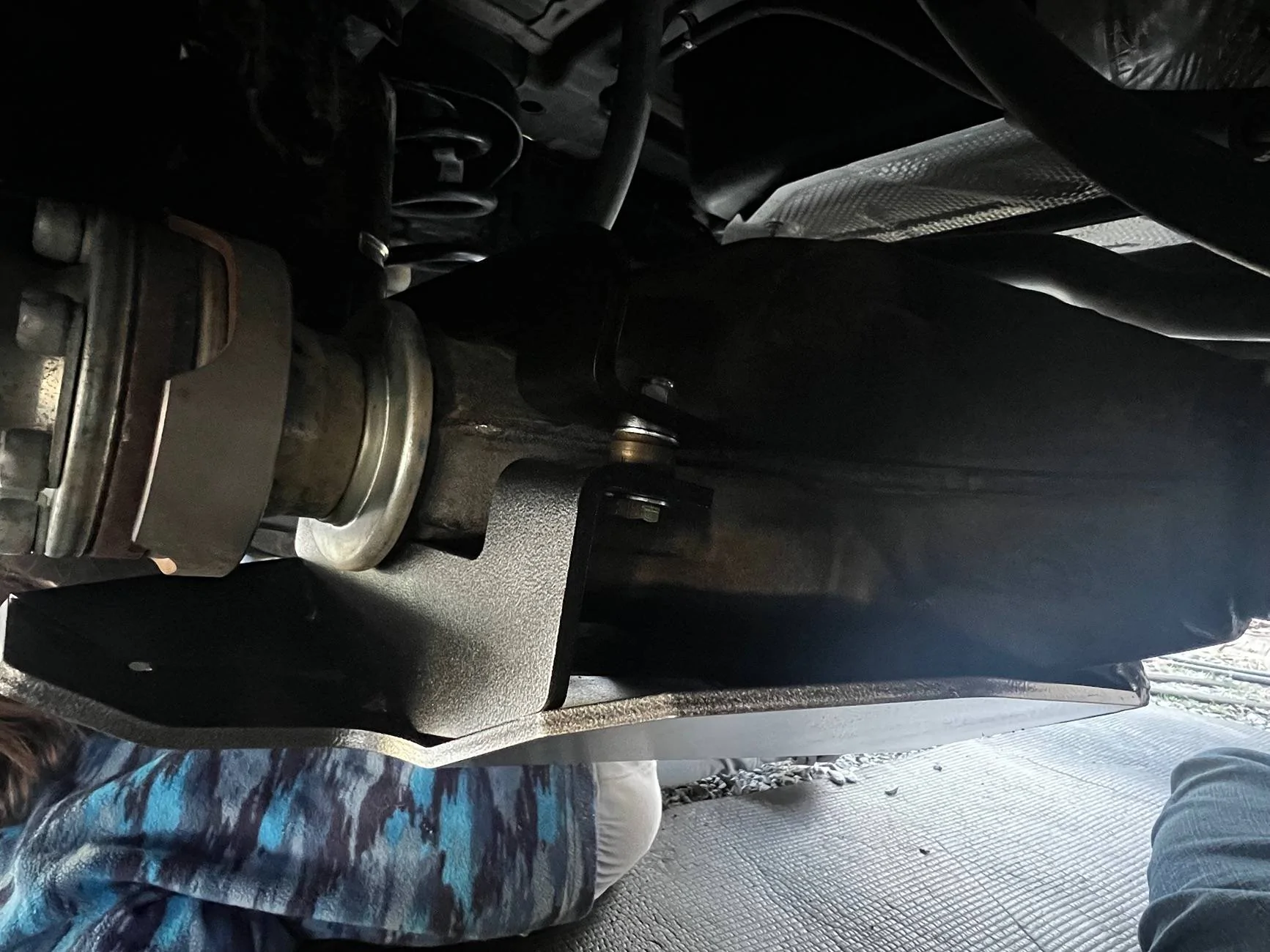 Jeep Wrangler JL Fixing the ugly gap on rough country diff skids IMG_1746