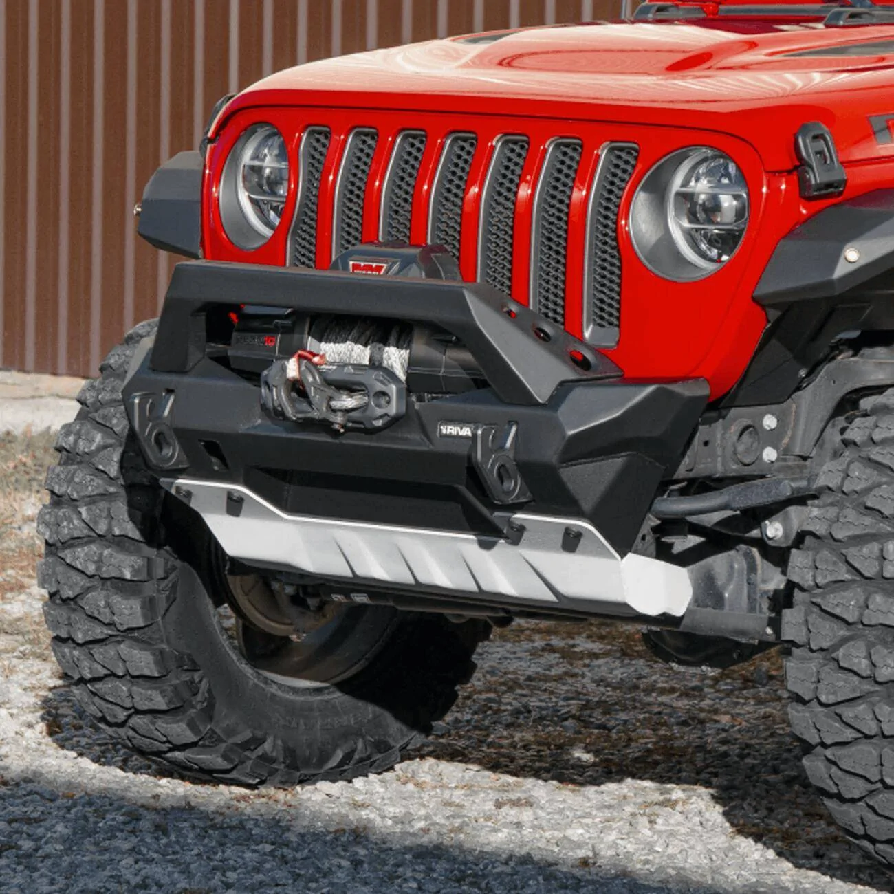 Jeep Wrangler JL RIVAL Aluminum Stubby Bumper IMG_6523
