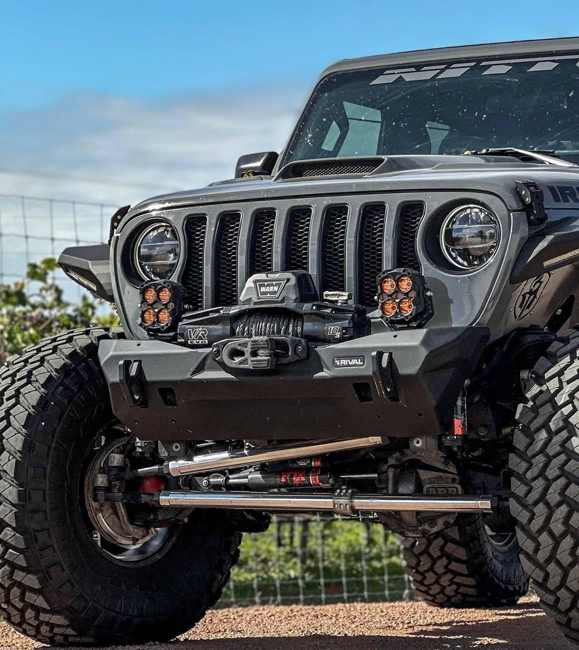 Jeep Wrangler JL RIVAL Aluminum Stubby Bumper IMG_6521