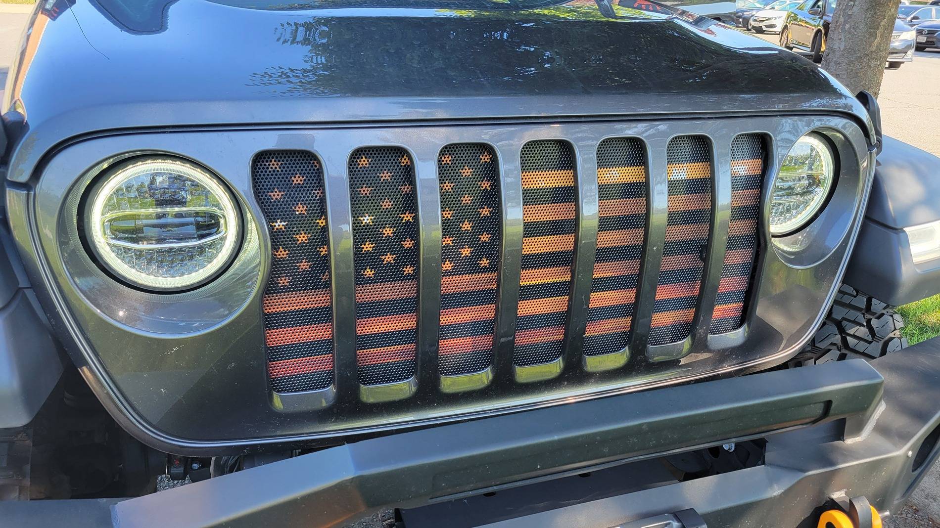 Jeep Wrangler JL 7" vs 9" LED Lights 1000005123