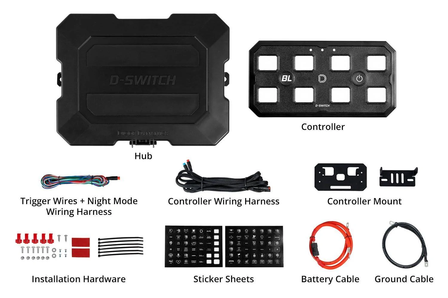 Jeep Wrangler JL Meet the D-Switch 8-Channel Switch Panel—Full Command at Your Fingertips | Diode Dynamics CX5yqqg