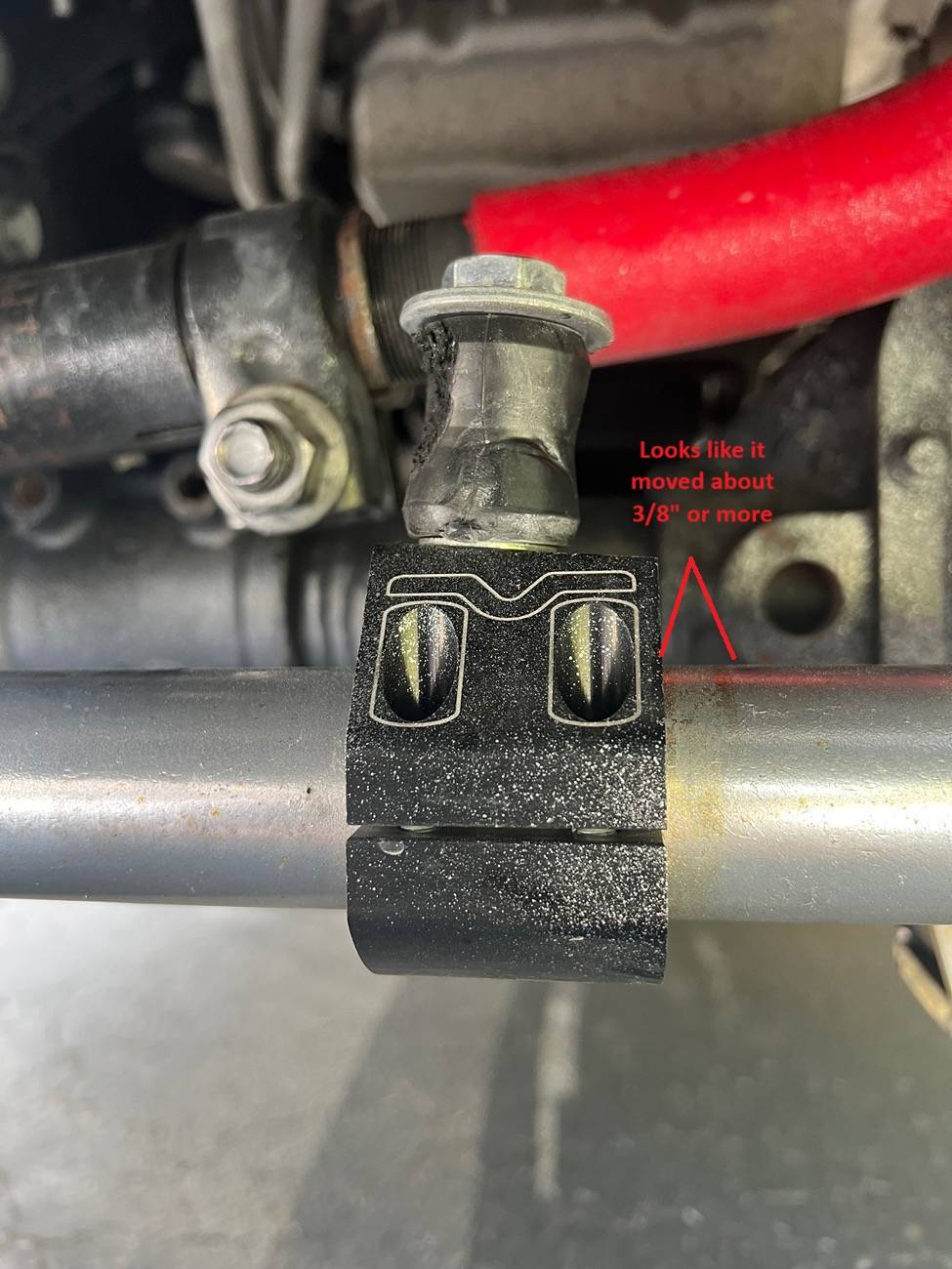 Jeep Wrangler JL Fox stabilizer destroyed tierod