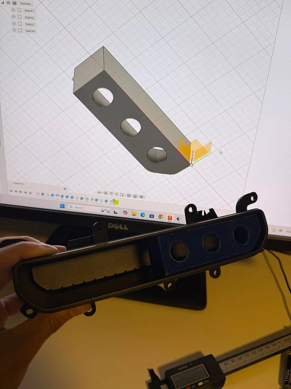 Jeep Wrangler JL 3D printed aux switch panel IMG_1514