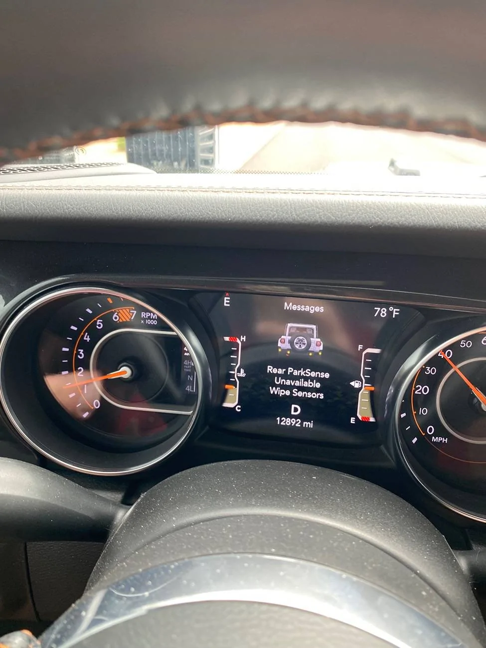Jeep Wrangler JL Rear sensors not working properly IMG_1358