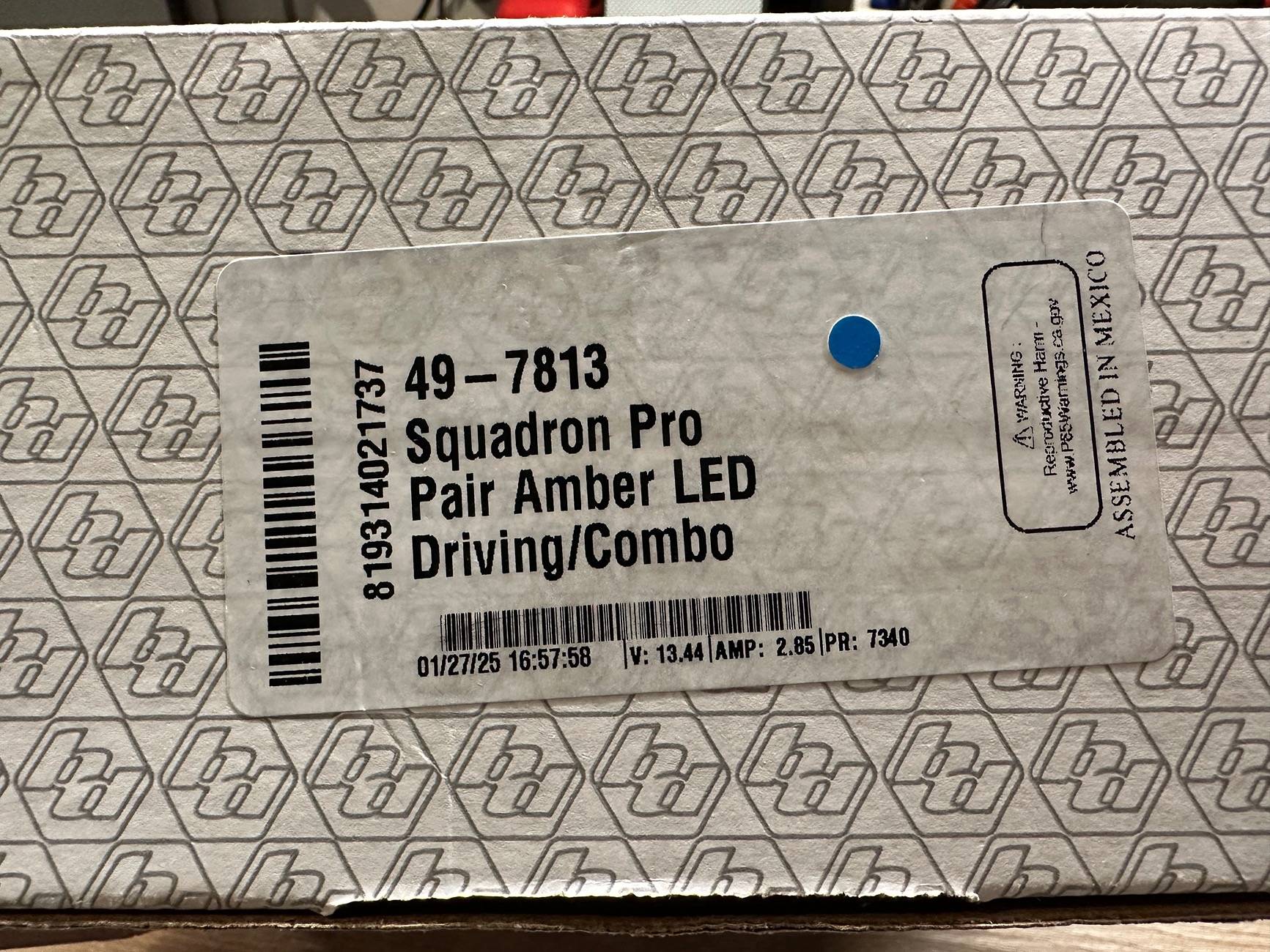 Jeep Wrangler JL NIB- Baja Designs Squadron Pro (Driving Combo) $360 IMG_7311