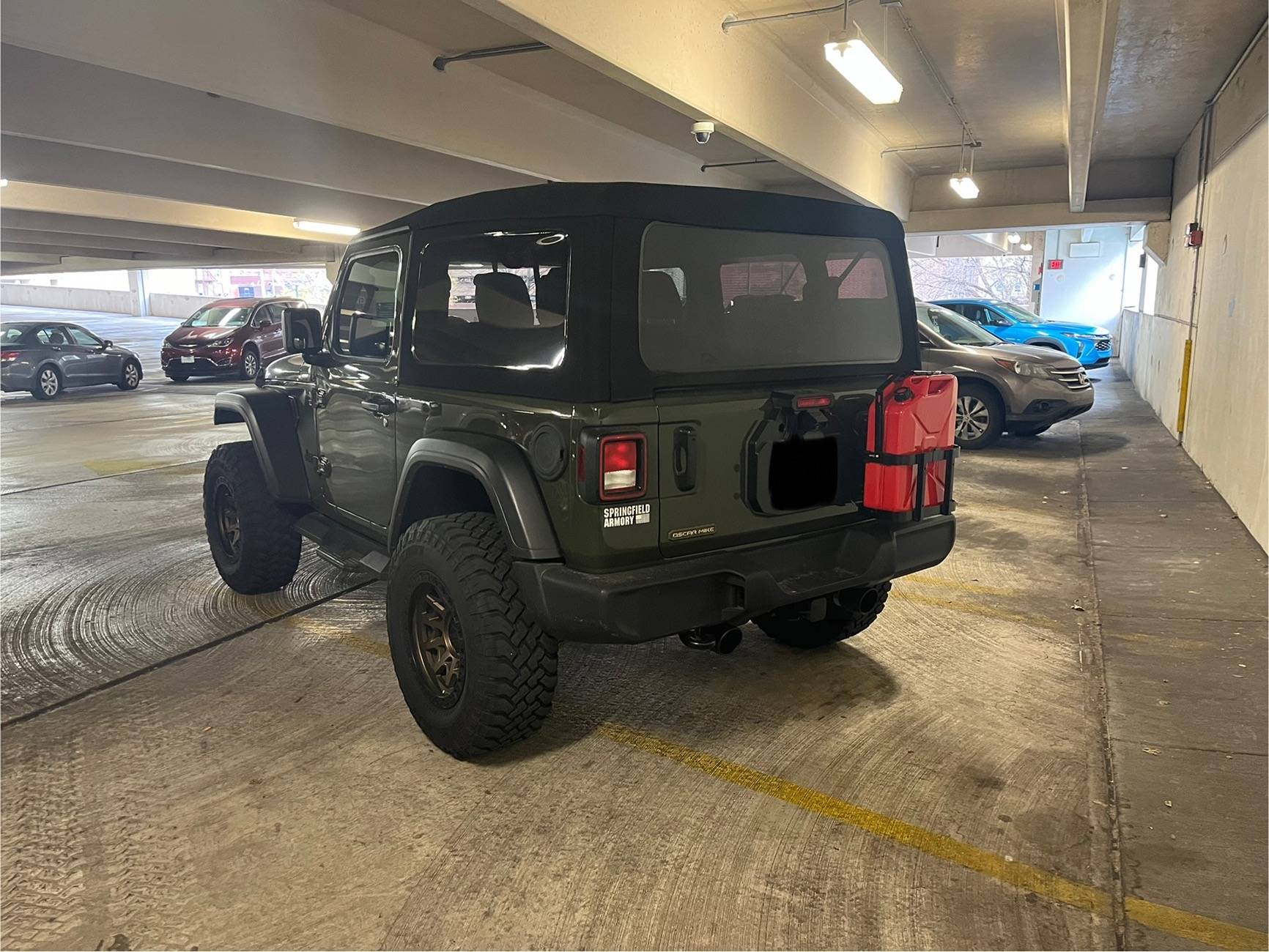 Jeep Wrangler JL Jerry Can Mounted for $140 (Easy DIY) IMG_2954