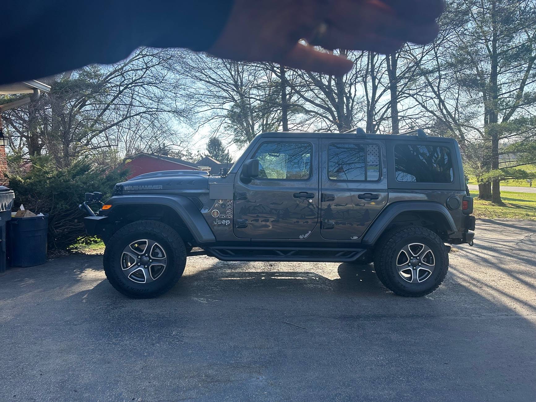 Jeep Wrangler JL Mechwarrior mods IMG_3527