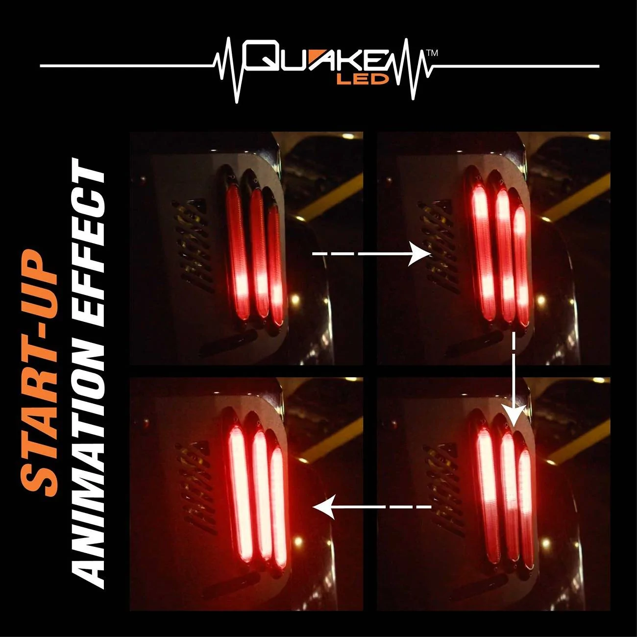 Jeep Wrangler JL !!!NEW Product!!! Quake Led FLUSH Taillights are live! Featuring B.A.S.S. Technology - QMT1537 7_Flush Ads