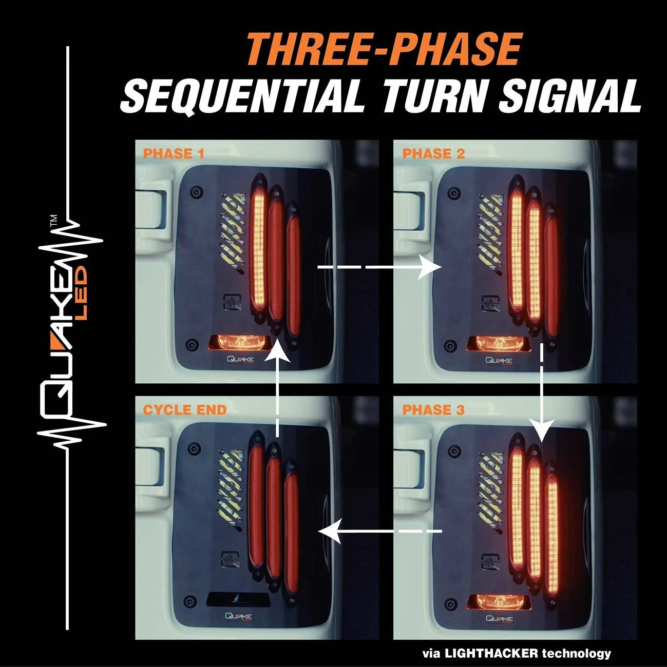 Jeep Wrangler JL !!!NEW Product!!! Quake Led FLUSH Taillights are live! Featuring B.A.S.S. Technology - QMT1537 8_Flush Ads