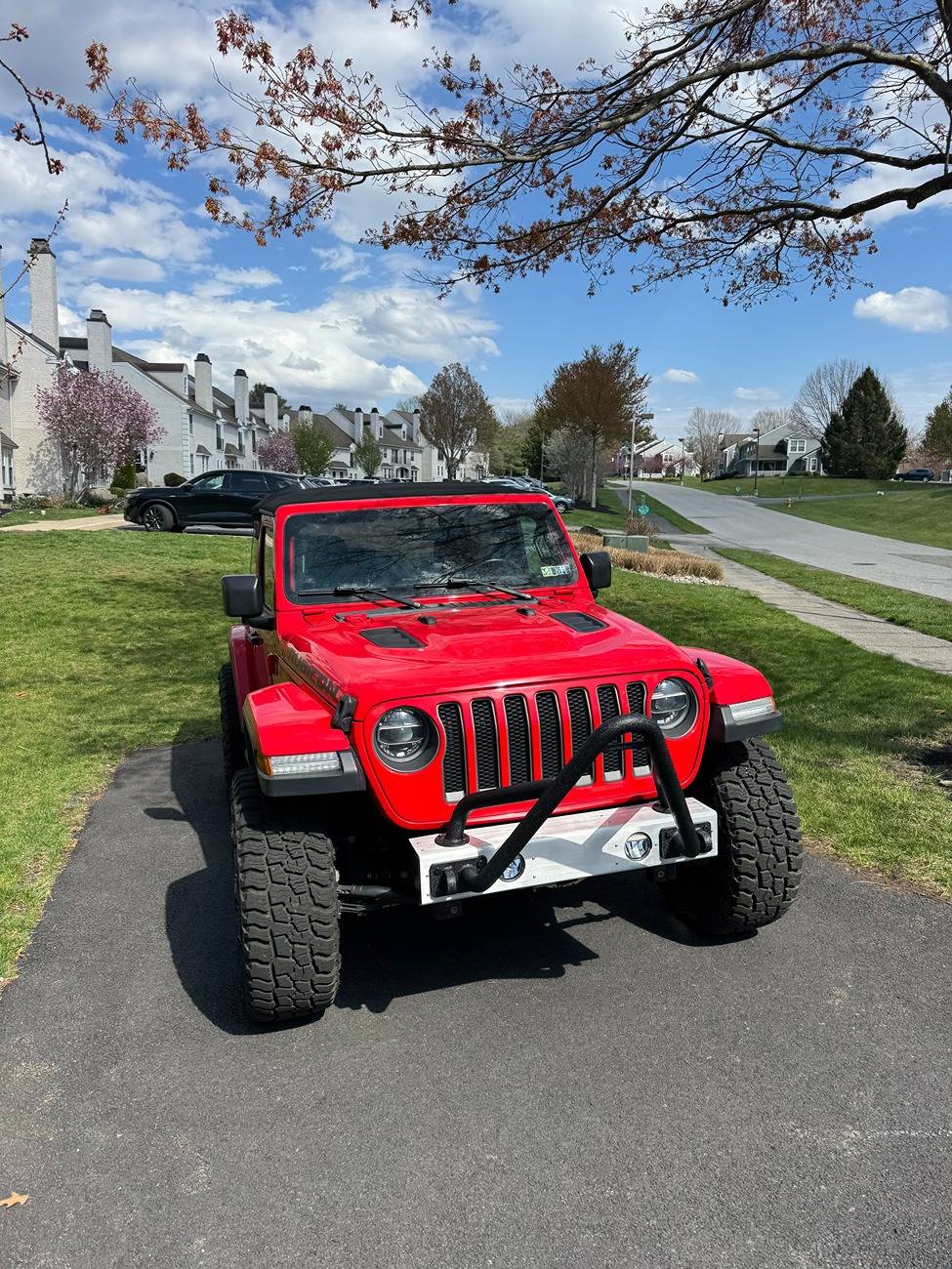 Jeep Wrangler JL Designed and built a custom front bumper IMG_2492