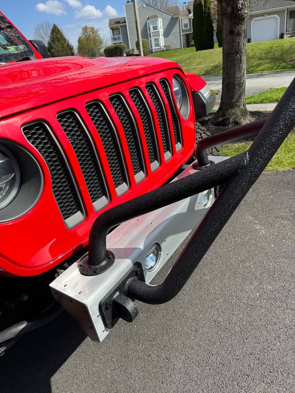 Jeep Wrangler JL Designed and built a custom front bumper IMG_2495