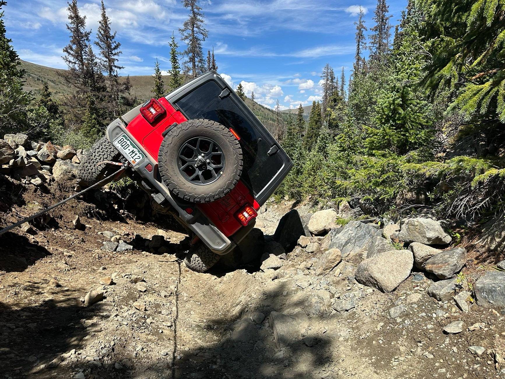 Jeep Wrangler JL Max Roll Angle? First Time Wheeling. signal-2024-09-01-174457_002