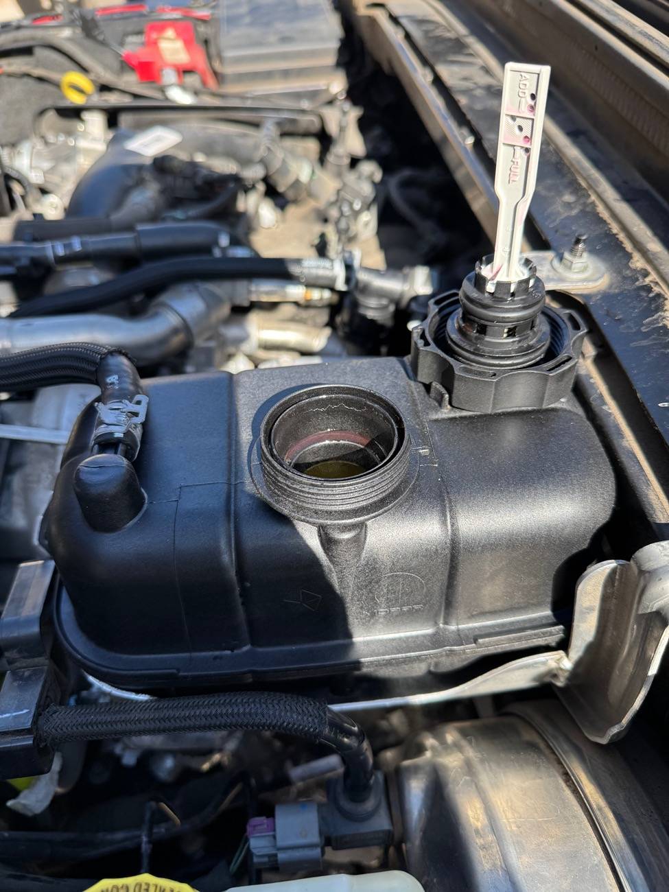 Jeep Wrangler JL Coolant line came off, need help identifying part IMG_9870