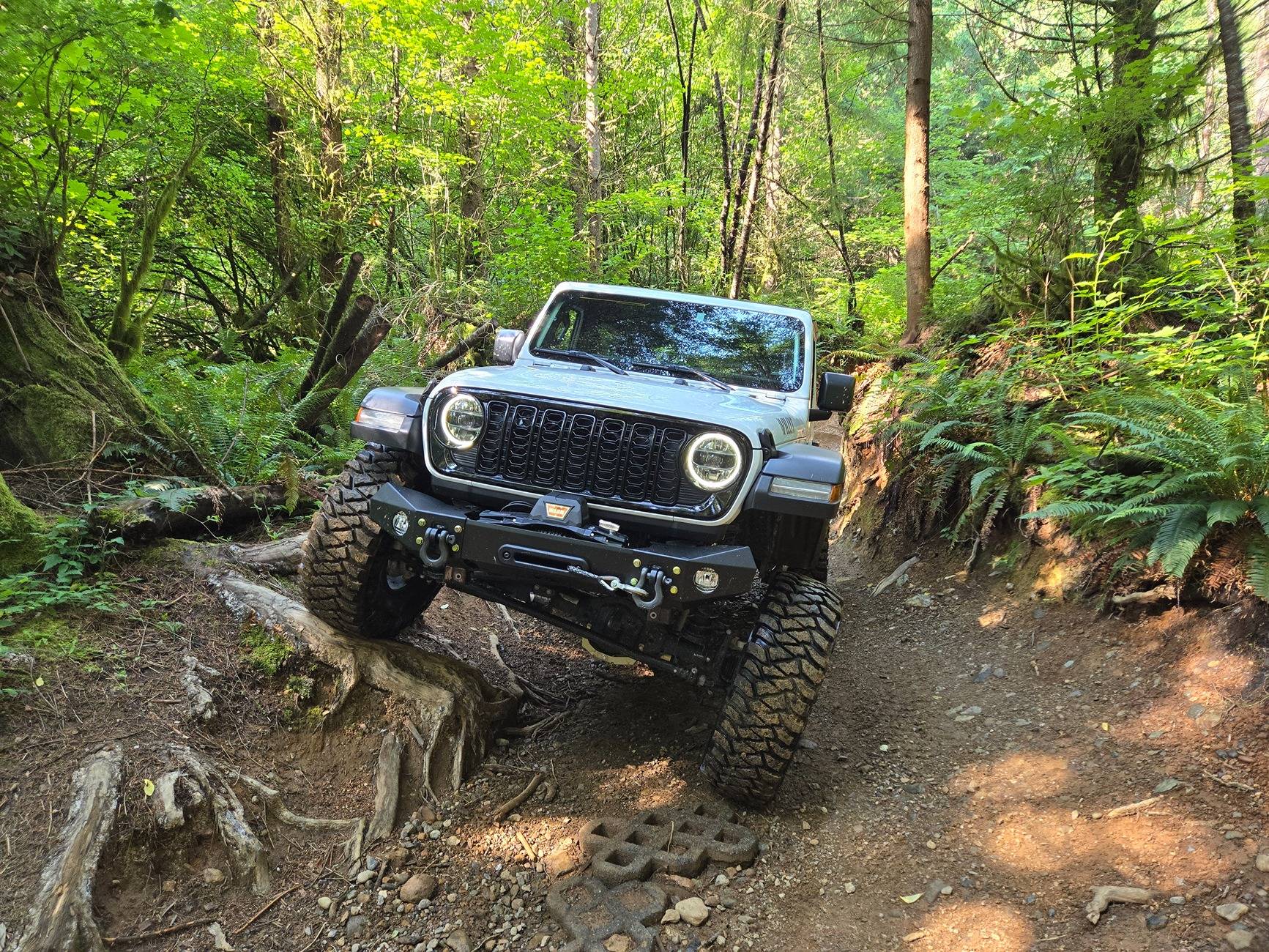 Jeep Wrangler JL Let me see your front bumper. 20240801_161313