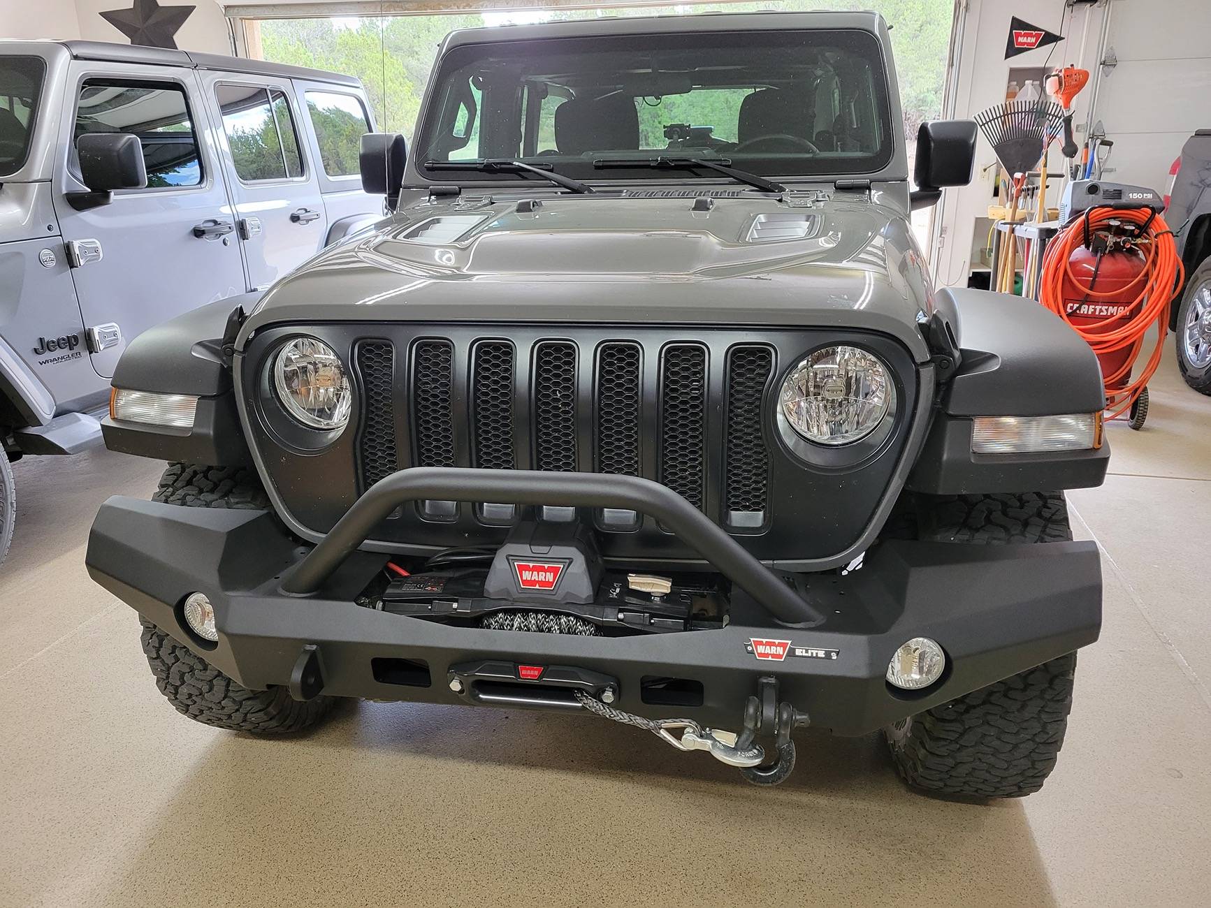 Jeep Wrangler JL Let me see your front bumper. 20210928_135327